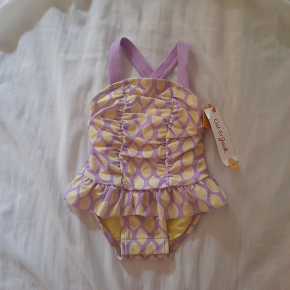 ● Cat & Jack | Lemon One Piece Swim - Picture 2 of 10